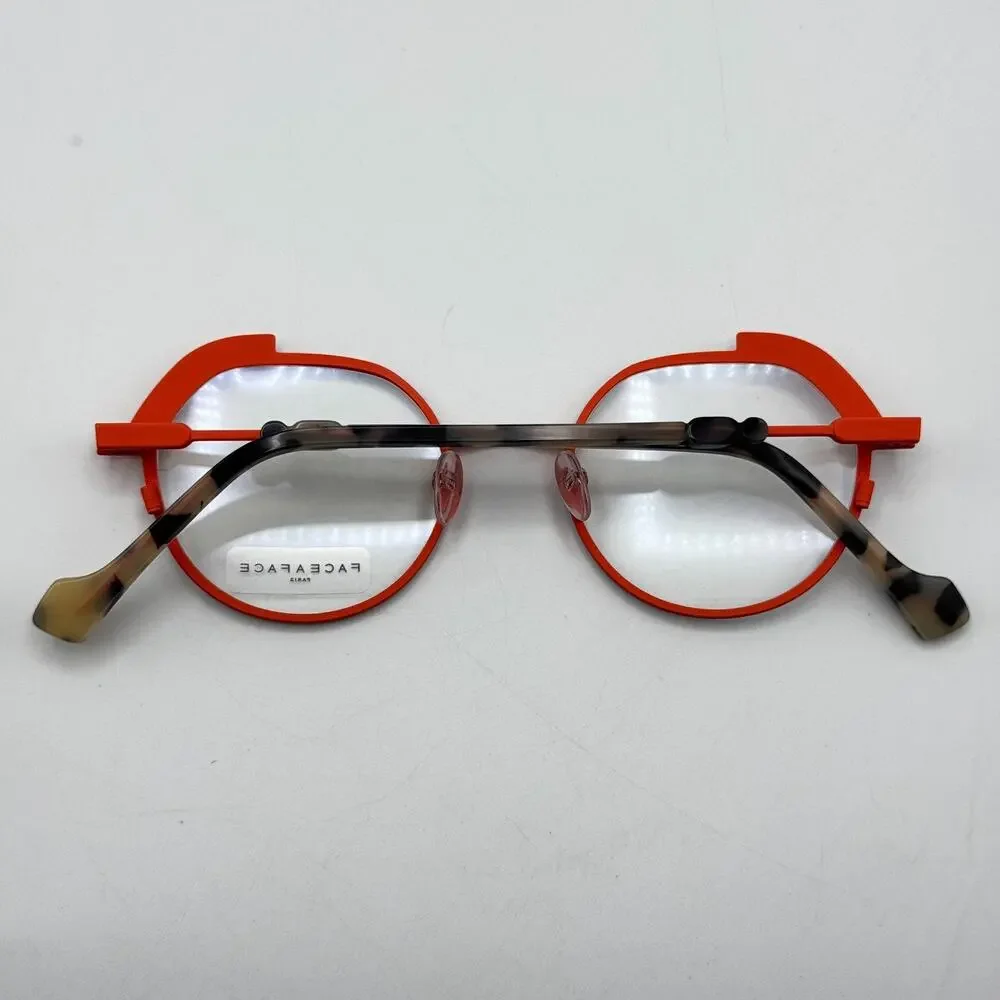 Face a Face Eyeglasses Frame Cialos 1 Col 9130 Dark Violet Geometric 47-20-144